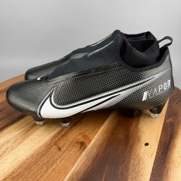 Nike Vapor Edge Pro 360 Football Detach Cleat Black White Sz 12 Wide DO1143-001 Athletic Shoes
